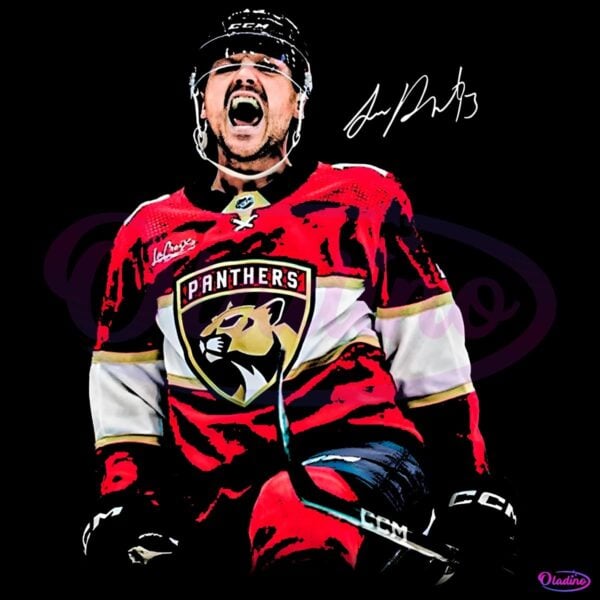 Sam Reinhart Florida Panthers Stanley Cup Champion 2025 PNG