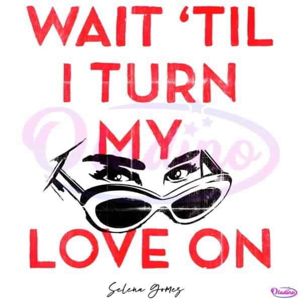 Selena Gomez Turn My Love On Pink Pullover PNG
