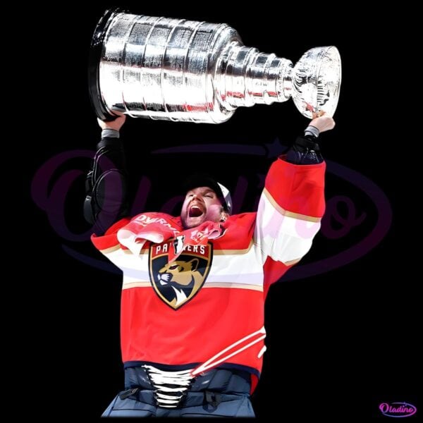 Sergei Bobrovsky Florida Panthers 2025 Stanley Cup Champion Celebration PNG