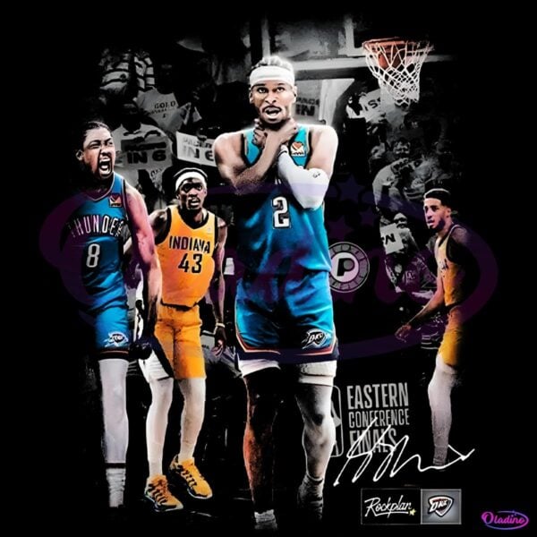 Sga 2025 Nba Finals Scream Pose PNG