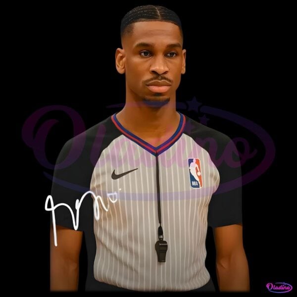 Sga Referee Meme Vintage Funny Nba PNG