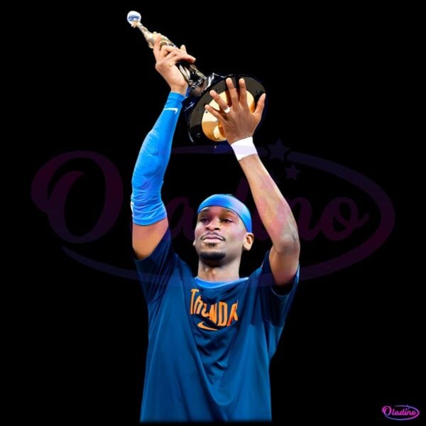 Shai Gilgeous Alexander Okc Thunder Mvp Trophy Winner 2025 PNG