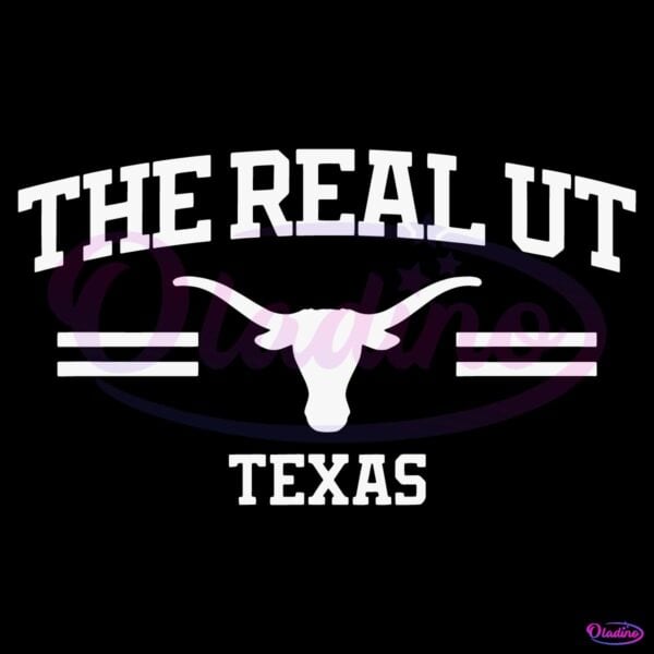 Texas Longhorns The Real Ut Bold Longhorn Pride SVG