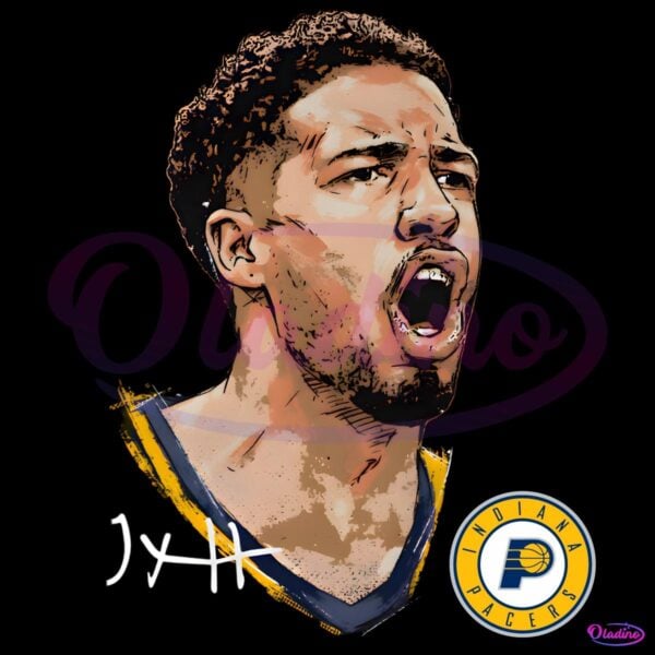 Tyrese Haliburton Indiana Pacers Portrait PNG