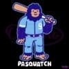 Vinnie Pasquantino Pasquatch Baseball Cartoon SVG