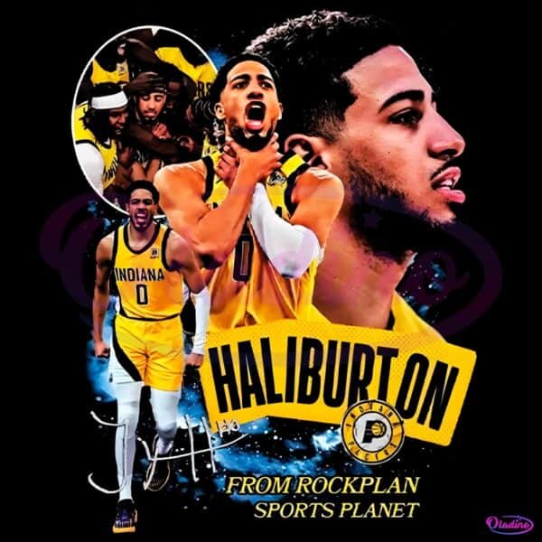 Vintage Haliburton Indiana Pacers From Rockplan Sports Planet PNG