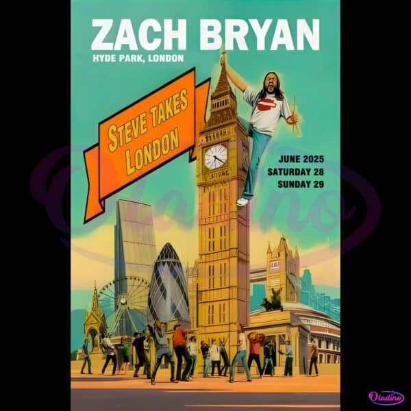Zach Bryan Jun 28-29 2025 Bst Hyde Park Steve Takes London PNG