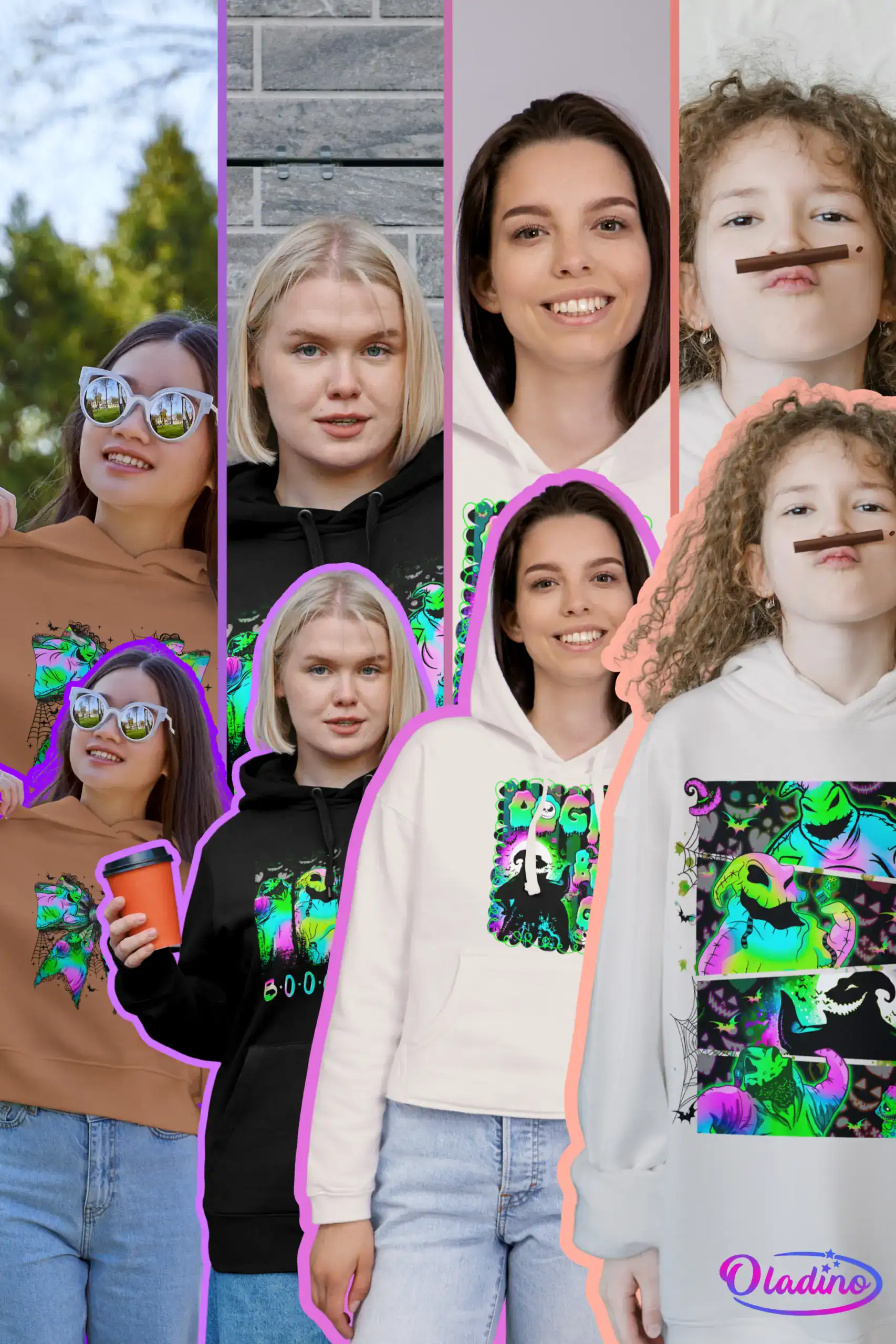 DIY Halloween shirt with iron-on design