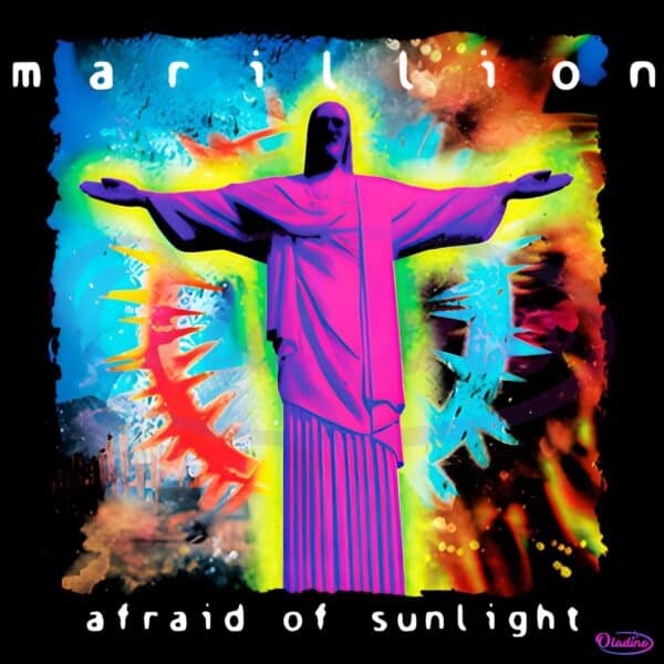 Afraid Of Sunlight Marillion Album Inspired Vintage Rock PNG