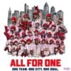 All For One Philly Baseball Team Unity PNG