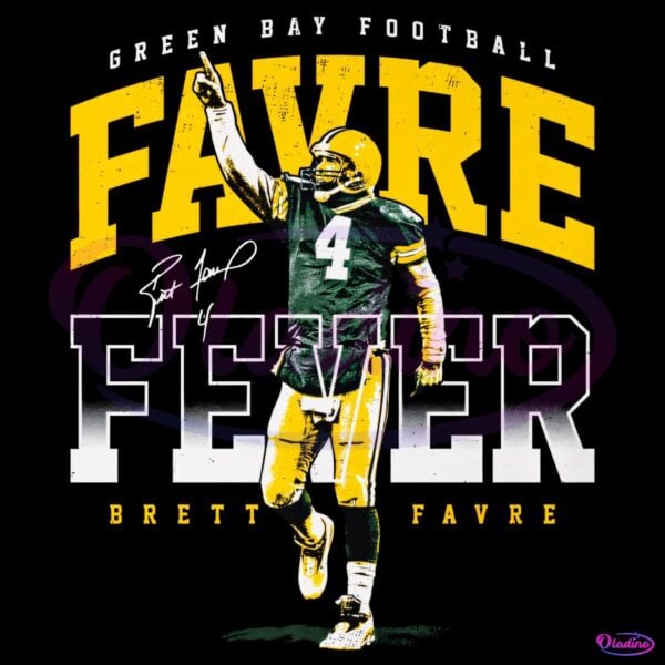 Brett Favre Green Bay Football Favre Fever Quarterback Tribute PNG