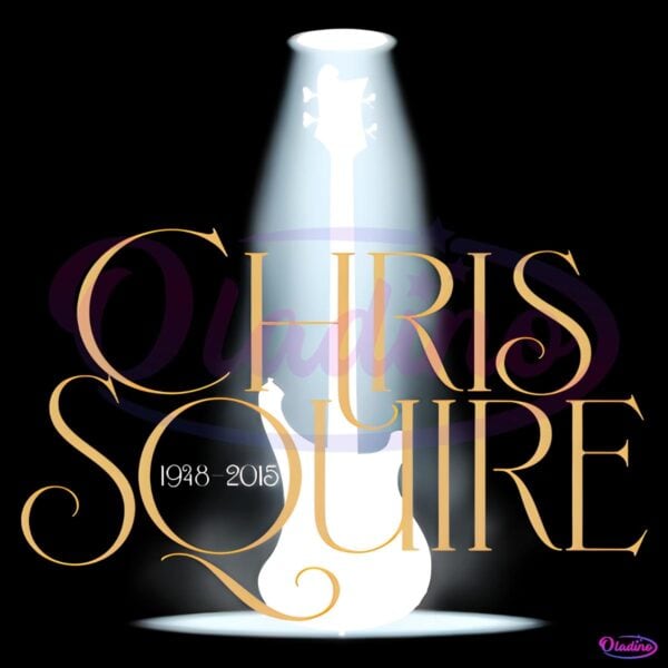 Chris Squire Memorial Bass Tribute PNG