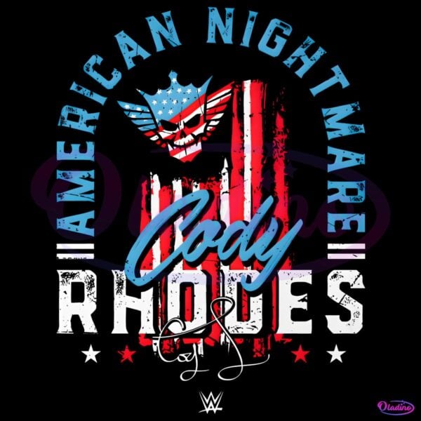 Cody Rhodes American Nightmare Flag Wrestling PNG