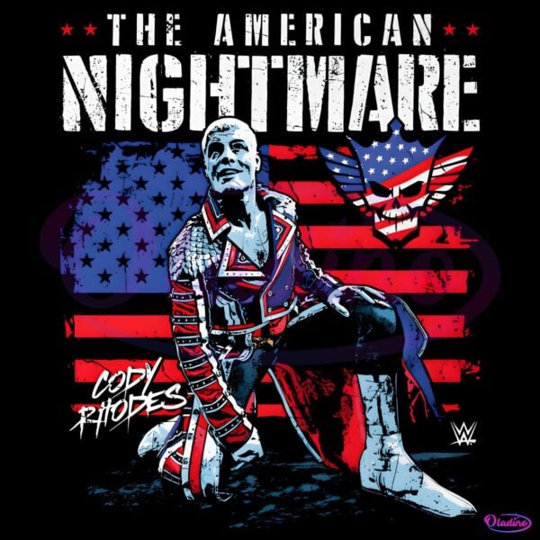 Cody Rhodes American Nightmare Wrestling 4Th Of July Flag PNG