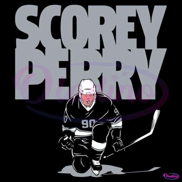 Corey Perry La Hockey Celebration SVG