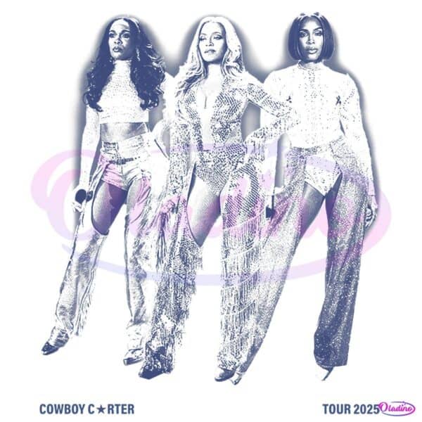 Cowboy Carter Tour 2025 Beyonce Legacy Western Outfit PNG
