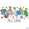 Custom Disney Teacher Back To School Personalized Name PNG