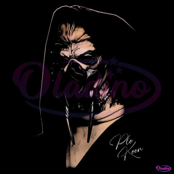 Dark Hooded Plo Koon Star Wars Jedi Clone Wars Vintage Style PNG
