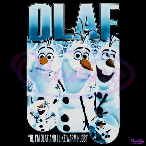 Disney Frozen Olaf Warm Hugs Arendelle Magic Kingdom Family PNG