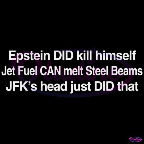 Epstein Did Kill Himself SVG