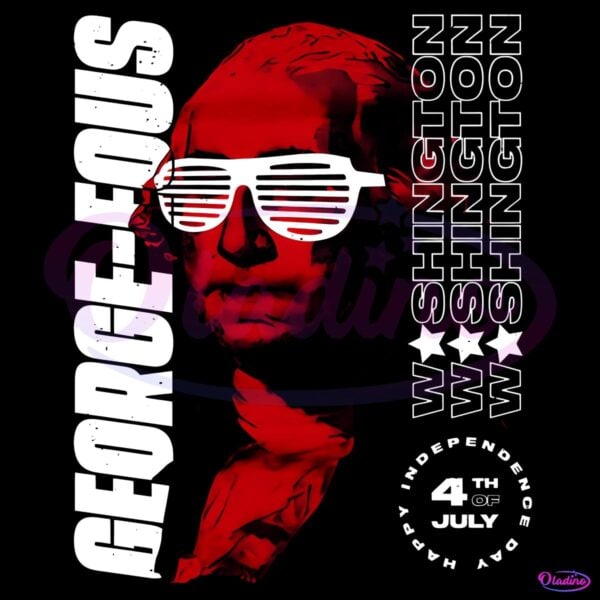 George Uos Washington 4Th Of July Funny Usa Patriotic Sunglasses SVG