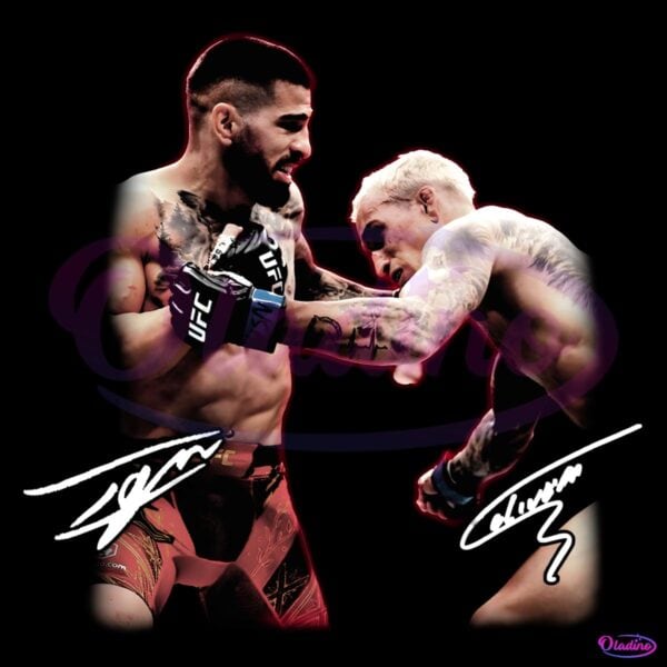 Ilia Topuria Charles Oliveira Ufc Fight Champions Mma PNG
