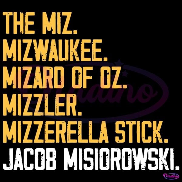 Jacob Misiorowski Funny Nickname Baseball Sports Fan SVG