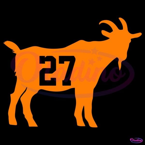 Jose Altuve Goat Number 27 Baseball SVG