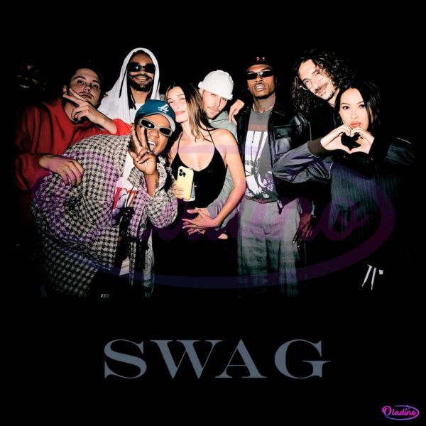 Justin Bieber Group Photo Swag Crew Aesthetic Tour PNG