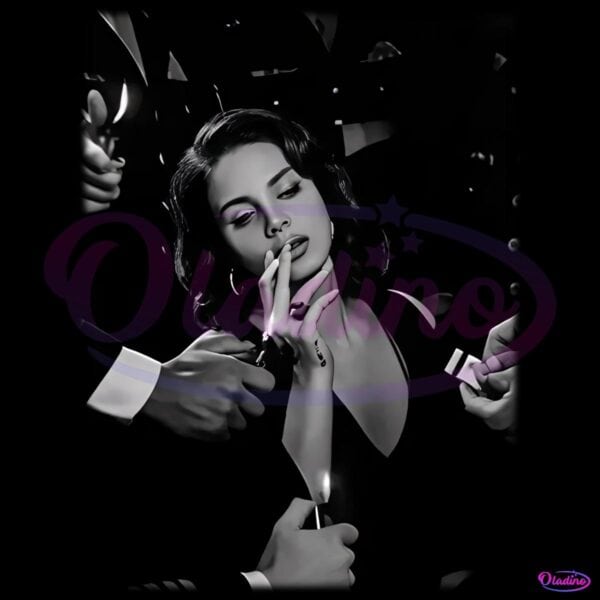 Lana Del Rey Smoking Candle Hands PNG