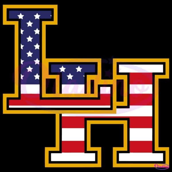 Liberty Hill Panthers Crown Trio Usa Flag Patriotic Fourth Of July SVG