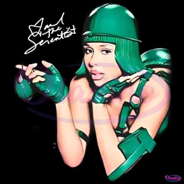 Mariah The Scientist Futuristic Green Outfit Retro Aesthetic PNG