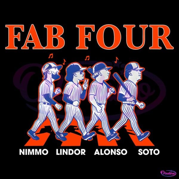 Nimmo Lindor Alonso Soto Fab Four Baseball Crossover Album PNG