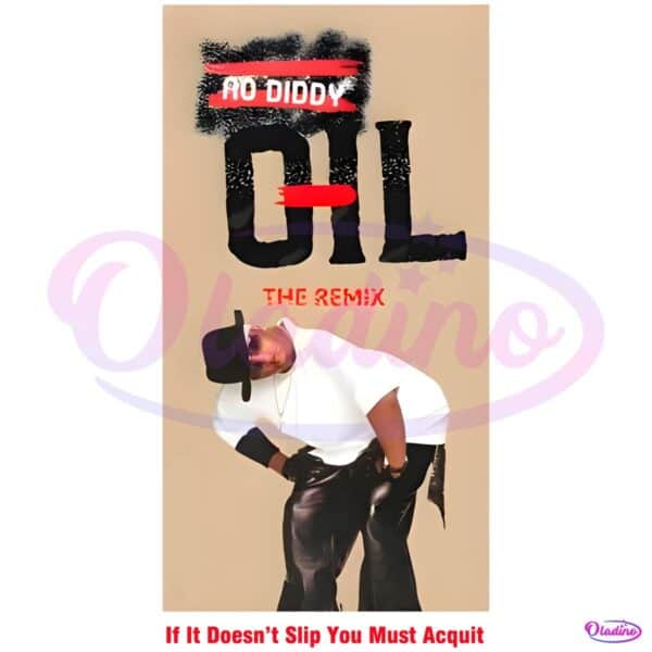 No Diddy Oil Funny Parody Lubricant Bottle PNG
