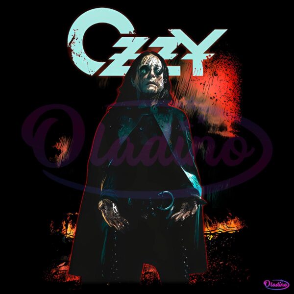 Ozzy Halloween Cape Dark Gothic Cloak Fire Scene PNG