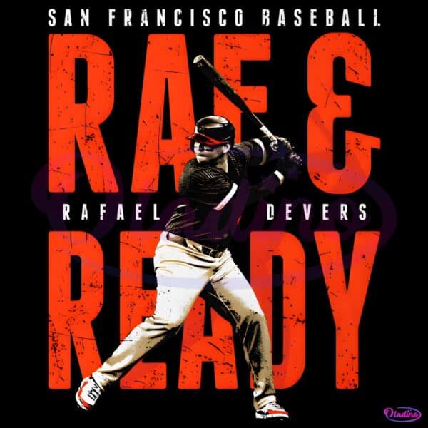 Rafael Devers Raf And Ready San Francisco Baseball PNG