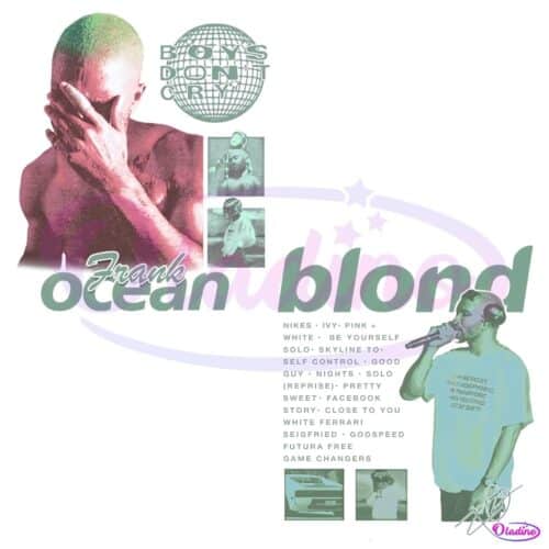 Retro Frank Ocean Blond Boys Dont Cry PNG