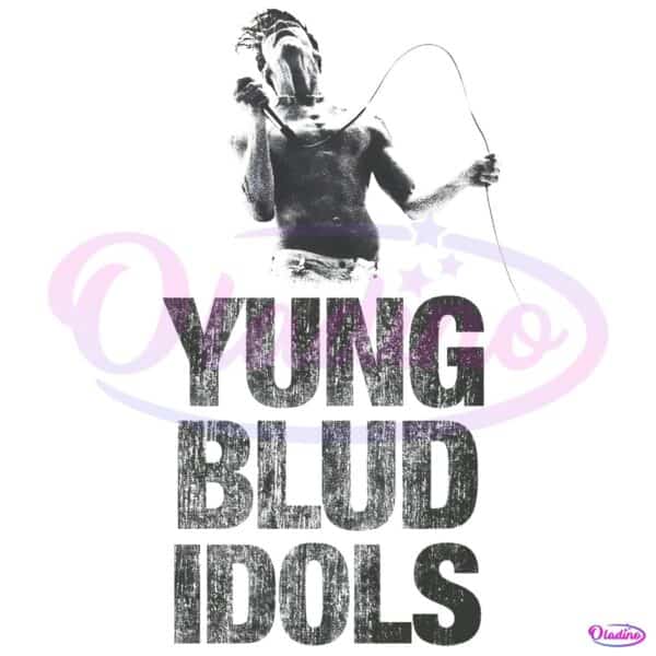 Retro Yungblud Idols Tour Concert Mic Pose PNG