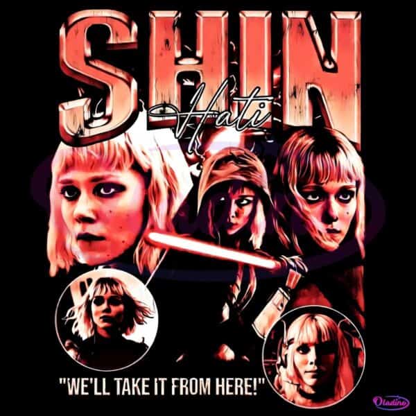 Shin Hati Ahsoka Series Star Wars Dark Side PNG