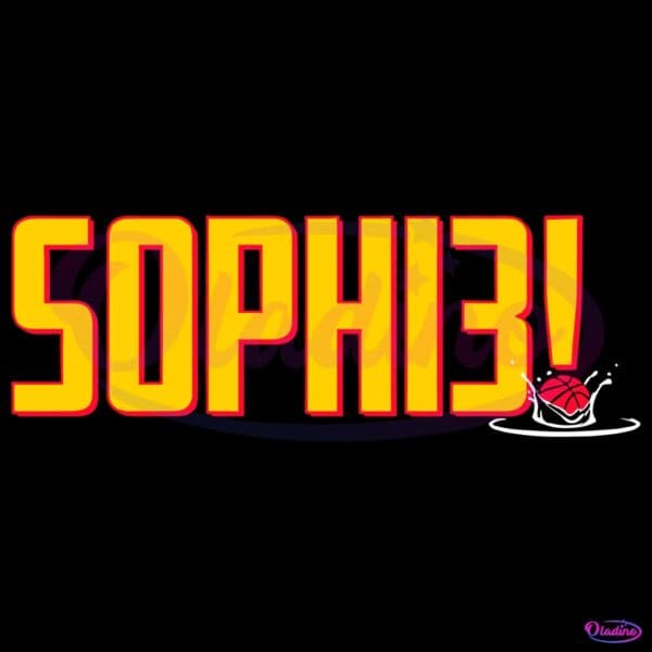 Sophie Cunningham Basketball Indiana Sophi3 Three Pointer Sports Graphic SVG