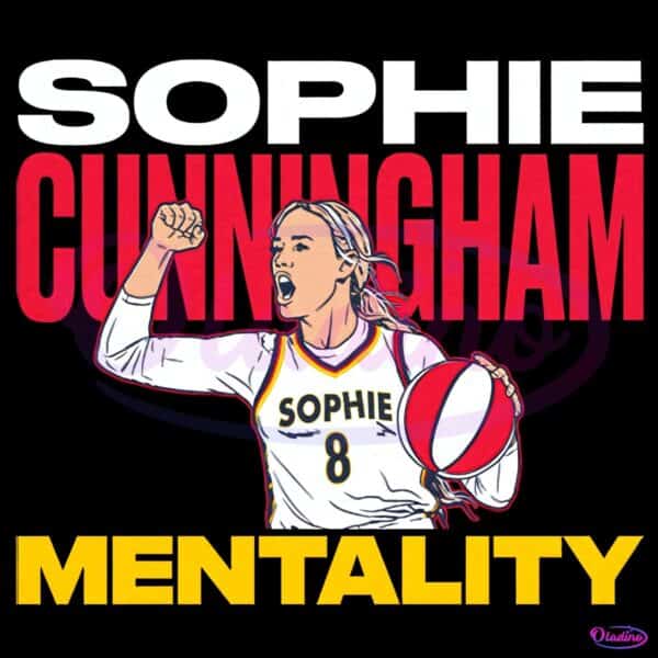Sophie Cunningham Basketball Mentality Quote Graphic Sports PNG