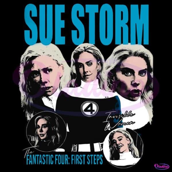 Sue Storm Invisible Woman Vintage Marvel Fantastic Four First Steps PNG