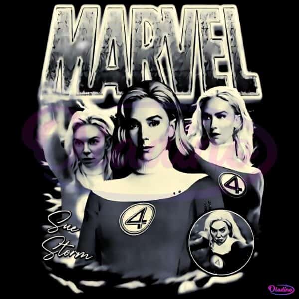 Sue Storm Invisible Woman Vintage Marvel Fantastic Four First Steps PNG