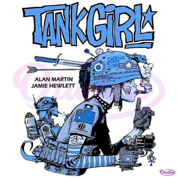 Tank Girl Comic Punk Graphic PNG