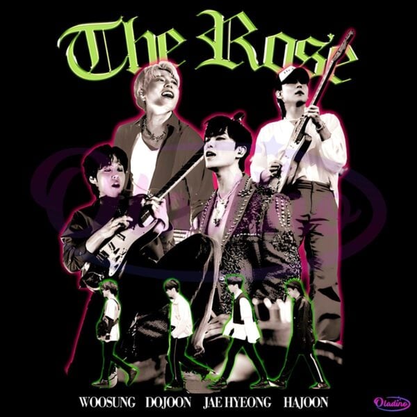 The Rose Band Kpop Members Woosung Dojoon Jaehyeong Hajoon PNG