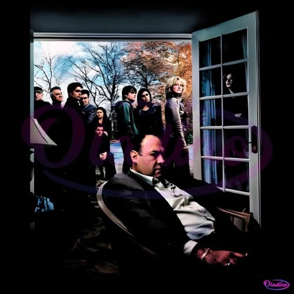 The Sopranos Cast Window Scene Vintage Tv PNG