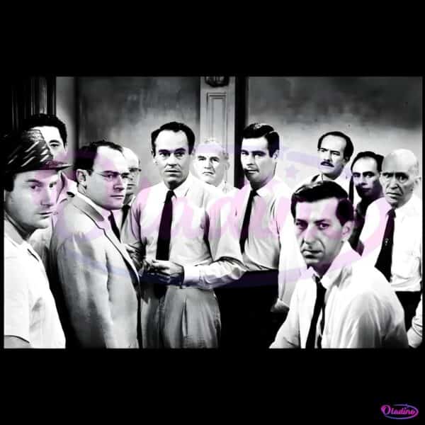 Twelve Angry Men Jury Room Scene Classic Courtroom Drama PNG