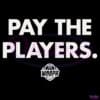 Wnbpa Pay The Players Statement Graphic Support Message SVG