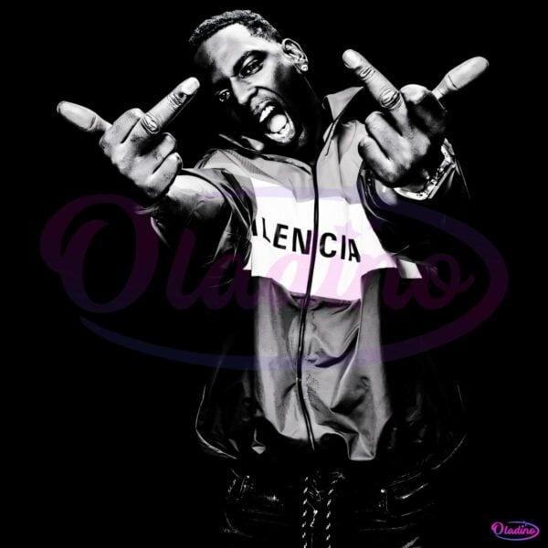 Young Dolph Balencia Pose Streetwear Rap Icon PNG