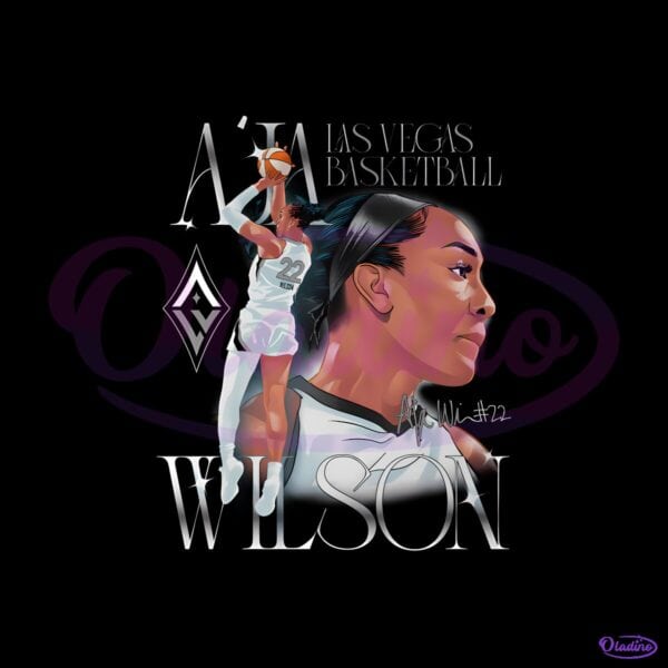 Aja Wilson Prestige Las Vegas Aces Basketball PNG